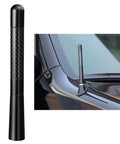 4.7 Inch Carbon Fiber Car Radio Antenna Mast Replacement for Cars and Trucks Universal Fit Easy Install Dope Build Car Wash Safe Durable Scratch Resistant Antenna Upgrade
