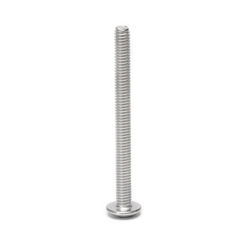 Dang Tough 40 Pcs M4 X 45mm Truss Head Machine Screws For Cabinet Drawer Knobs Pull Handles Phillips Drive Heavy Duty 304 Stainless Steel Rust Proof Hardware, single screw view.