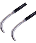 Two Piece Portable Reaping Hook For Gardening And Mowing Ergonomic Grip For No Sweat Weeding And Harvesting Multi Function Outdoor Tool.
