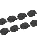 Image of 4 Pairs Electric Bike Brake Pads With No Squeal Quiet Mute Effect Semi Metal Disc Rotor Pads For 10 Inch Electric Scooter High Heat Resistance And Strong Stopping Power Durable Copper Half Metal Brake Pads