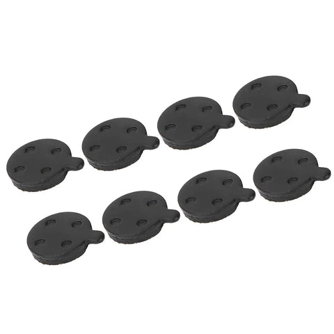 Image of 4 Pairs Electric Bike Brake Pads With No Squeal Quiet Mute Effect Semi Metal Disc Rotor Pads For 10 Inch Electric Scooter High Heat Resistance And Strong Stopping Power Durable Copper Half Metal Brake Pads