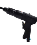 Air Powered Rivet Nut Tool Kit With Half Inch And Three Eighths Mandrels, Pneumatic Pull Setter Fastener Gun, side view