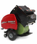 Case IH RB565 Premium HD Round Baler One Thirty Second Scale Diecast Model with working rear hatch and ejecting bales