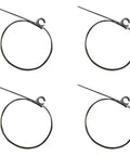 Hella Rugged Fire Extinguisher Hose Cables With Clips 50 Pack Half Inch Black replacement clips for twenty pound units.
