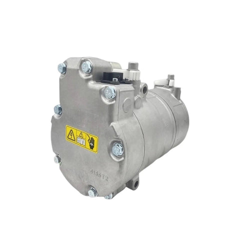 B Class Vito Smart AC Compressor Hybrid Replacement With Precision Scroll Piston And Lightweight Aluminum Body OE A0032305111 SHS33H4155 Plug And Play Fit For Easy Install And Reliable Quiet Cooling, silver aluminum body