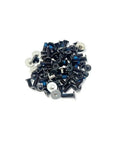 Upgrade Your Gaming Rig With This Foolproof Laptop Screws Set For Dell Alienware Area 51m P38E001 Bottom Base Cover Replacement Kit featuring blue threadlock screws.