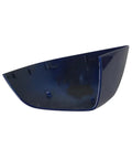 Top Shelf Blue Front Side Mirror Lower Cover Cap For Tesla Model 3 Rearview Wing Tray Replacement Right Side Auto Exterior Trim Direct Fit Upgrade Slick Ride Ready, blue plastic cap for right side mirror.