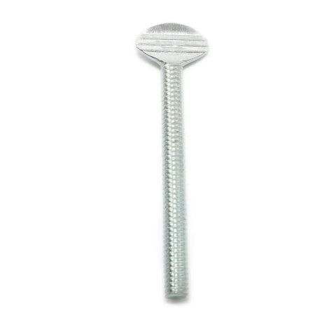 Top Shelf 10 Pack Galvanized Carbon Steel Thumb Screws 1/4-20 X 2-1/2 Inch Knurled Wing Bolt close-up view