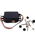 High Torque Electric Steering Servo Motor Upgrade Kit For Wltoys 12428 12423 RC Cars, metal gear and screws included.