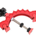 Heavy Duty Aluminum T Track Clamp For Woodworking, Quick Acting Hold Down Clamp With Adjustable T Slot, Pivot Points And Press Rod