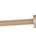 Hardcore PEEK Plastic M3 Metric Phillips Pan Head Screw Assortment Kit With Hex Nuts And Washers Heat And Chemical Resistant Fasteners, beige screw.