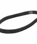Durable 384mm 12mm rubber scooter driving belt replacement for small electric scooters with 3mm tooth spacing.