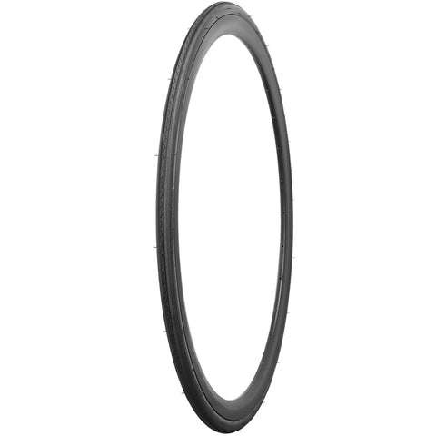 Side view of Two Pack 700C Road Bike Tires And Heavy Duty Tubes With Presta Valve For 700X25C To 700X26C Bikes, flat city tread