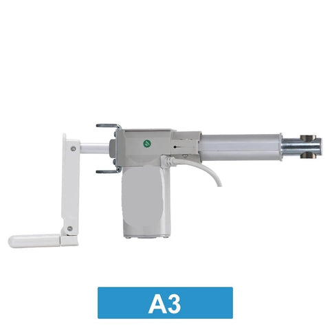 Beefy 24V Linear Actuator Workhorse With 8000N Lift Capacity Dual Speed 900mm Stroke displaying side view mechanism