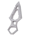 Everyday Carry Keychain Multitool With Bottle Opener Ruler Wrenches Saw File Protractor Alloy Steel Compact Lightweight EDC For Camping Hiking