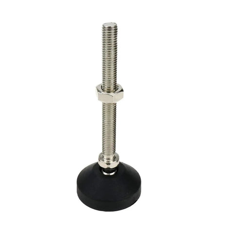 10 Pack Adjustable Furniture Levelers With Non Slip Rubber Pads Fix Wobbly Tables And Chairs Boss Approved Home Setup Heavy Duty Height Tweaker Smooth Glide Design Top Shelf Quality D80 M24 Threads metal leg with rubber pad for stable furniture.