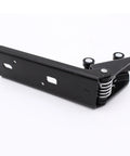 Heavy Duty Left Center Sliding Roller For Vehicle Doors And Middle Sliding Roller Replacement Easy Install Automotive Spare Part Durable Door Hardware For Smooth Operation And Reliable Performance, black metal spring roller close-up
