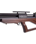 Viriatus 2.0 BP PCP Air Rifle 177 Caliber With 1020 FPS Velocity And Lothar Walther Barrel, side view of wood and steel build