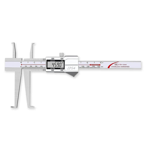 Electronic Inside Groove Caliper With Upper And Lower Jaw Grooves, 6 Inch 150mm Digital Caliper, 0.01mm Resolution, IP54 Stainless Steel