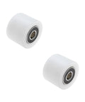 Two Pack Nylon Sliding Pulley Bearings 40x30mm With 6000ZZ Rolling Bearings For Conveyor Belts Sliding Doors Windows And Mechanical Pulleys