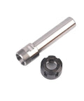 Tough As Nails C16 ER11 Straight Shank Extension Bar For Milling Machines And Lathes Heavy Duty Ten Inch Collet Holder