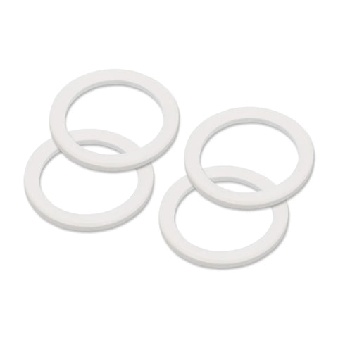 Replacement Silicone Gaskets For 3-Cup Stovetop Espresso Makers 4 Pack Heat Safe To 410 Degrees Fahrenheit Durable Fit For Your Tiny Pot