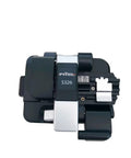 Battle Tested Pro Grade Optical Fiber Cleaver Precision Cutting Rig For Fusion Splicers and Telecom Fixes, S326 model, close-up view.