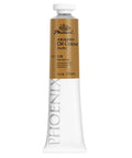 Raw Sienna Oil Paint Pro Grade Studio Tube 170ml With High Pigment Thick Creamy Texture And Strong Tinting Power For Rich Color And Long Lasting Permanence Raw Sienna 601 in a white and brown tube.