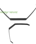 Carbon Fiber Landing Gear For Extra260 RC Airplane 26CC, ultra lightweight high strength, no holes, black color, side view.