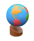 Hands On World Globe For Kids Kid Friendly Sandpaper Globe With Continental Plates And Earth Layers Crust Mantle Core