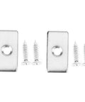 Sturdy 8-Pack Magnetic Cabinet Latches Keep Cupboard Doors Snug Strong Hold For Kitchen Bathroom Hallway And Outdoor Furniture Easy Install metal brackets with screws for easy installation.