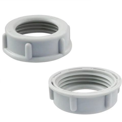Legit Heavy Duty Three Quarter Inch Threaded Electrical Pvc Conduit Nuts And Insulated Wire Sleeves Featuring Flame Retardant Guard and No Sweat Quick Twist Install for Bold Tradesmen.
