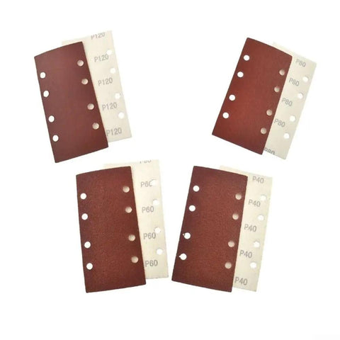 Get This Awesome 20 Pcs Rectangle Sanding Paper Set For Woodworking With 93x185mm Sheets And Sweet Flocking Design Across Assorted Grits