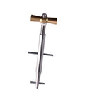 4.8 Inch Stainless Steel Tool With Aluminum Bronze T Bar Nut For Repair Hoses And Small Wire Or Cable Strips Under 0.062 Inch Diameter Beefy Pro Grade Heavy Duty Hand Tool For Home Or Shop Use, stainless tool with bronze T-bar