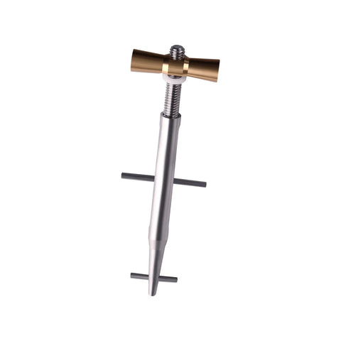 4.8 Inch Stainless Steel Tool With Aluminum Bronze T Bar Nut For Repair Hoses And Small Wire Or Cable Strips Under 0.062 Inch Diameter Beefy Pro Grade Heavy Duty Hand Tool For Home Or Shop Use, stainless tool with bronze T-bar