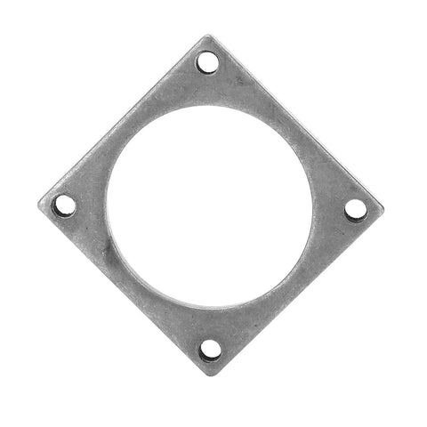 Heavy Duty Robot Mounting Bracket Replacement 4803-0039-0039 with 32mm hole pattern M4 threaded interface, silver metal design.