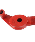Heavy Duty Horett Cast Iron Conduit Bender For Galvanized Electrical Pipe And PVC Tube, red pipe part for precise bending.
