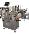 Badass Automatic Labeling Machine For Round Bottles Offering Factory Direct Pricing And Slick High Speed Operation with steel base.