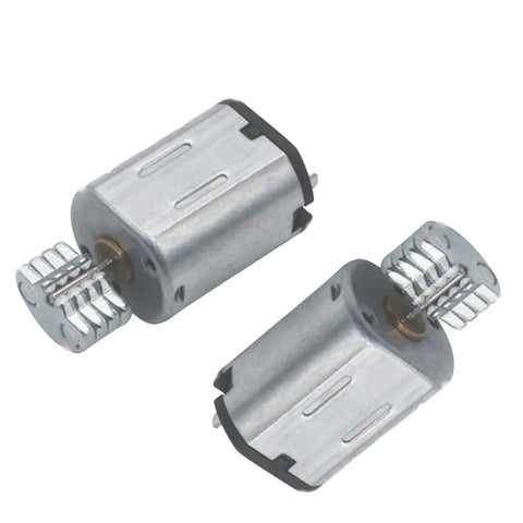 Two Pack Tiny DC 3V N20 Vibration Motors 12000RPM Micro Electric Vibe Motors for DIY Builds and Electronics