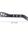Two Pack ABS Push Sticks For Woodworking Heavy Duty Safety Pushers, 42 cm, black, ergonomic handle visible in side view