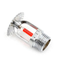 Drop In Ready Pendent Fire Sprinkler Head 68 Degree Heat Activation showing metallic finish and glass bulb for fire detection.