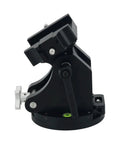 Heavy Duty Latitude Adjustment Seat for Telescope Mounts, Supports Up To 35Kg, Lightweight, side view with adjustment knobs