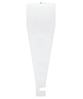 3M Stak-It Cable Furring Strip Stacker SIFS-1 Pack Of 25, white plastic cable organizer for industrial cabling.