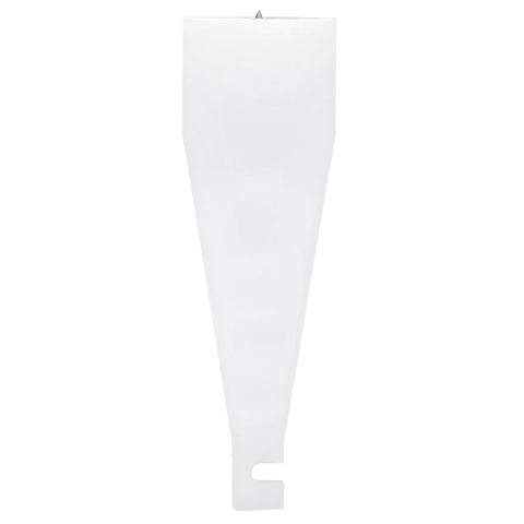 3M Stak-It Cable Furring Strip Stacker SIFS-1 Pack Of 25, white plastic cable organizer for industrial cabling.