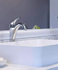 Vessel Bathroom Faucet With Single Handle And Pop Up Drain, Chrome Finish, Perfect For Any Sink, Installs In A Single Hole, Classic Modern Vibe