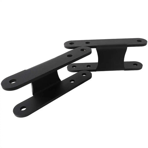 Chevy Colorado And GMC Canyon Two To Three Inch Rear Leveling Lift Kit With Forged Aluminum Strut Spacers For 2004 Through 2021