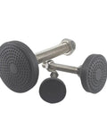 Stainless Steel Adjustable Foot Cup With Nylon Base Built To Last Rugged Industrial Grade Heavy Duty Leveling Feet