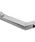 Stainless Steel Curved Feeler Gauge For Welding Gap Size Measurement And Slot Size Inspecting Tool Rust Resistant Pro Grade Precision Gauge