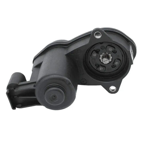 BMW Rear Parking Brake Actuator Motor For F10 F11 F06 F12 F13 X3 Z4 Replacement Oem 34216794618 34216791420 side view of motor
