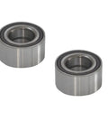 Smooth Operator Front Wheel Hub And Bearing Assembly Pair Left Right Fits Toyota Yaris Prius C Scion IQ XD shiny steel bearings close-up